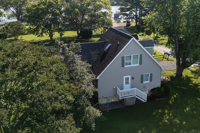 21382 Southside Rd, Onancock, VA 23417 - view from above of property