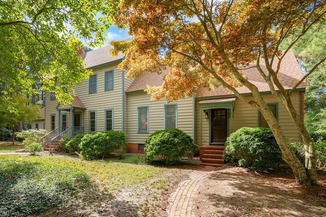 view of front of house