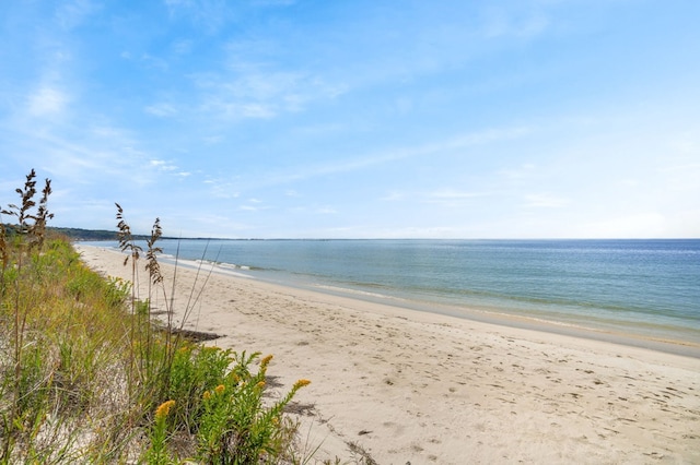 water view with a beach view