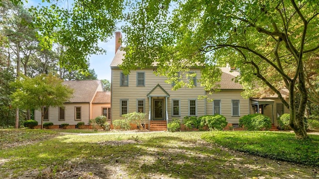 view of colonial-style house