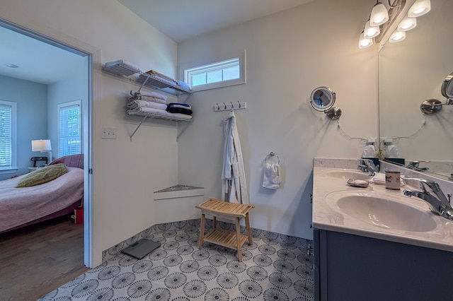 614 Strawberry St, Cape Charles, VA 23310 - ensuite bathroom with double vanity