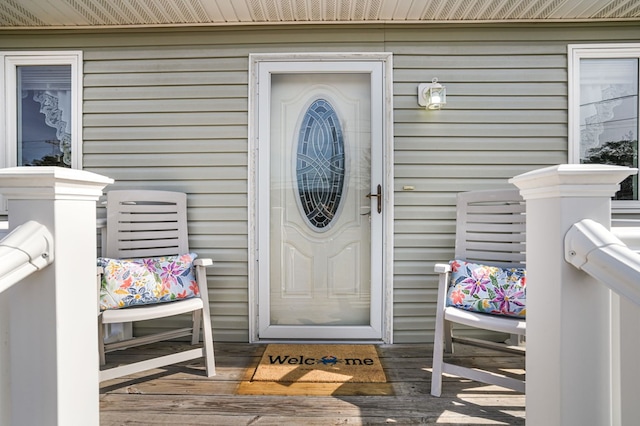 view of property entrance