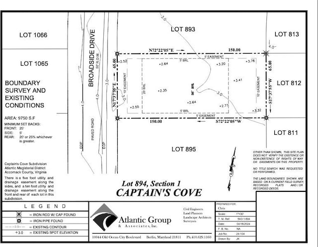 LOT894 Broadside Dr Unit 894, Greenbackville VA, 23356 land for sale