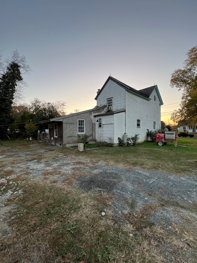 view of side of home