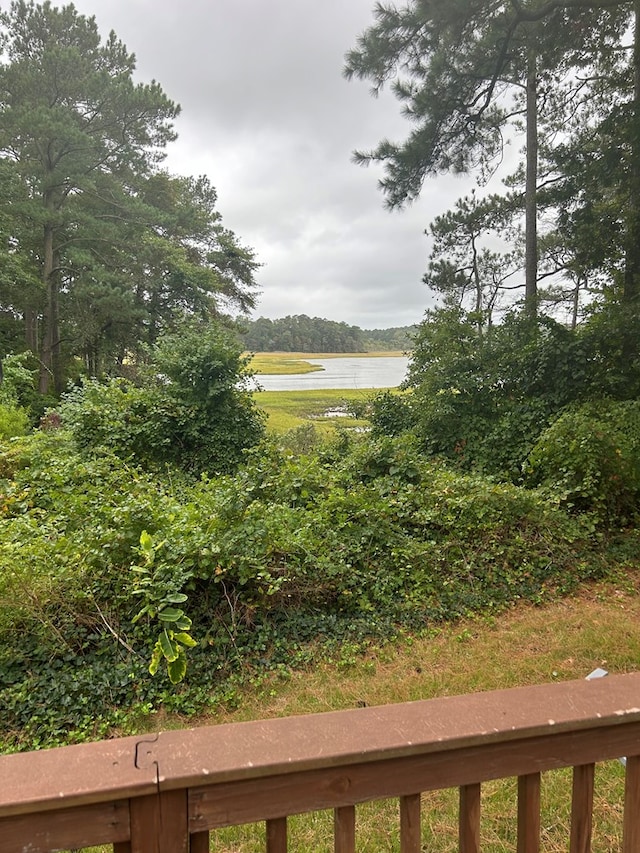 view of water feature