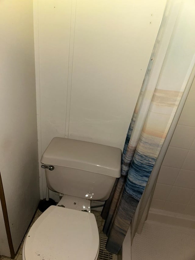 bathroom with toilet