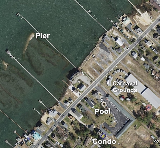 3365 Peaceful Ln, Chincoteague, VA 23336 - map of property location