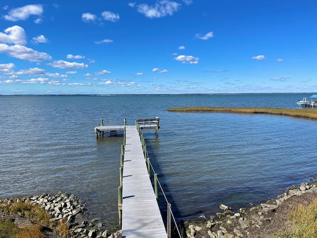 5108 Wildcat Ln, Chincoteague, VA 23336 - dock with a water view
