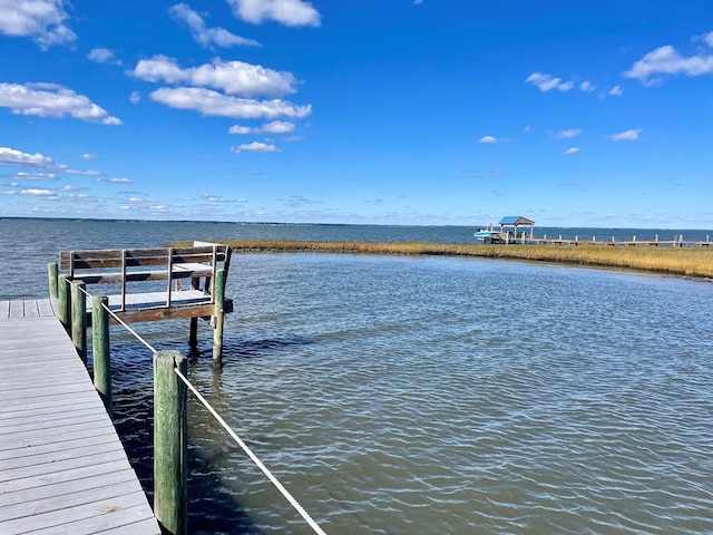 5108 Wildcat Ln, Chincoteague, VA 23336 - dock with a water view