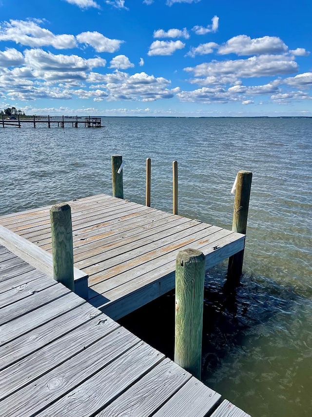 5108 Wildcat Ln, Chincoteague, VA 23336 - dock with a water view