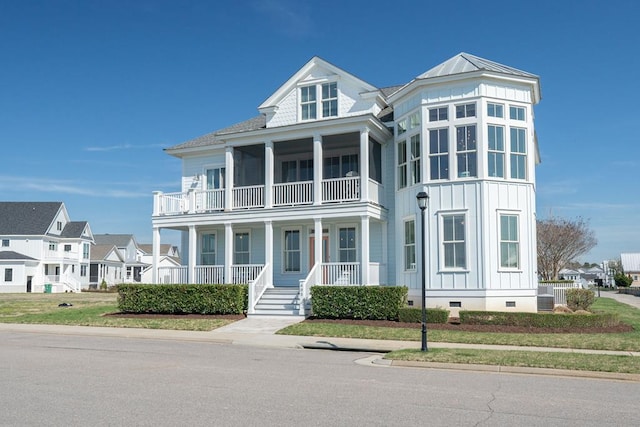 view of front facade with a porch