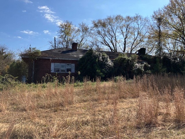 view of side of property