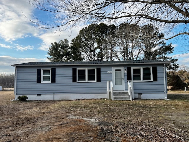 view of front of house