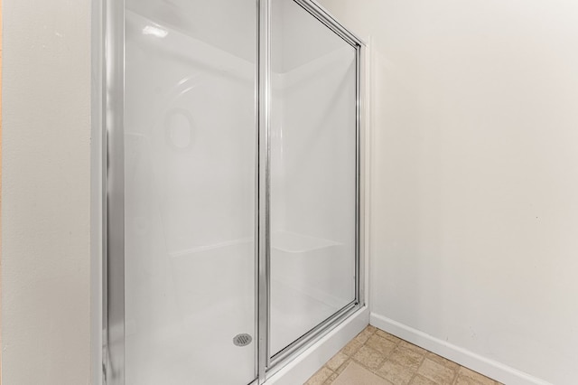 9333 Red Bank Rd, Nassawadox, VA 23413 - full bath with baseboards and a stall shower