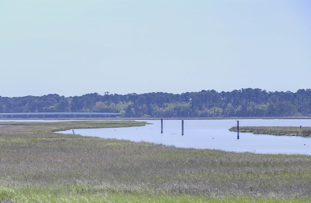 property view of water