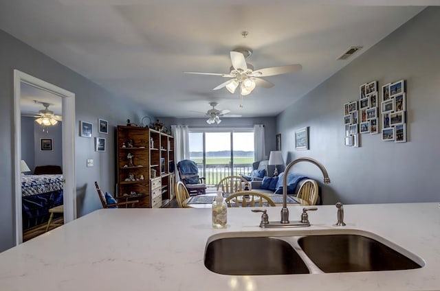 kitchen with sink