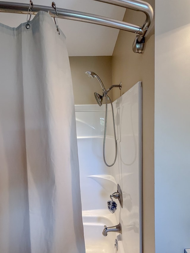 510 Plum St, Cape Charles, VA 23310 - bathroom featuring shower / bathing tub combination