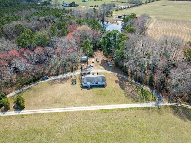 6545 Occohannock Neck Rd, Exmore, VA 23350 - aerial view featuring a rural view