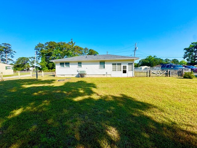 3434 Willow St, Chincoteague, VA 23336 - view of rear view of property