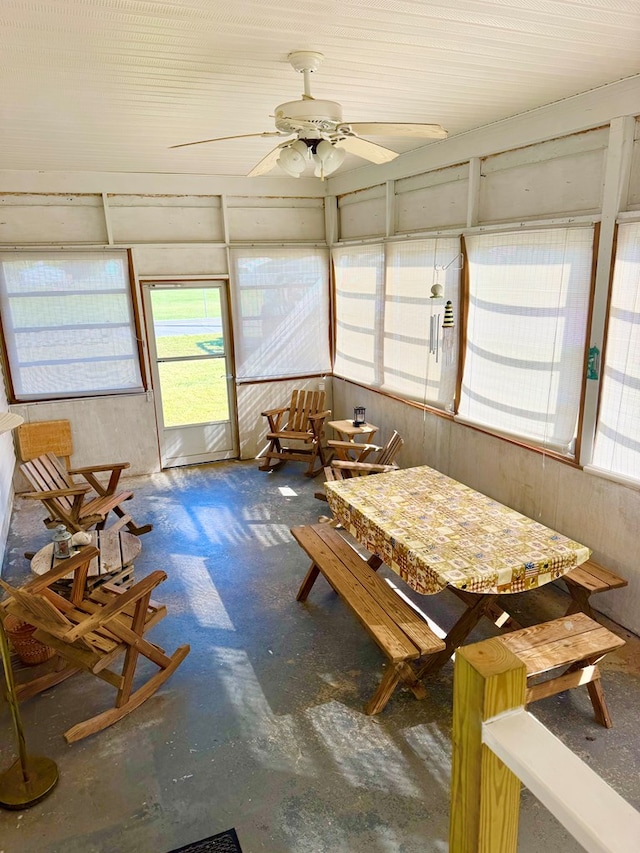 3434 Willow St, Chincoteague, VA 23336 - sunroom / solarium with plenty of natural light