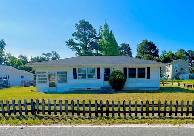 3434 Willow St, Chincoteague, VA 23336 - ranch-style house with entry steps
