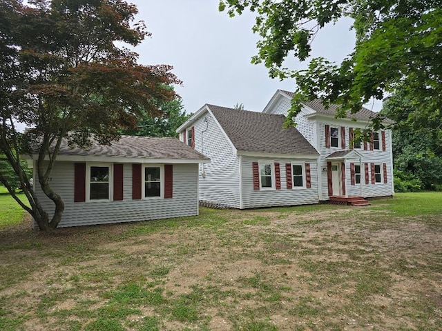 30423 Bobtown Rd, Pungoteague, VA 23421 - view of front of property with a front lawn