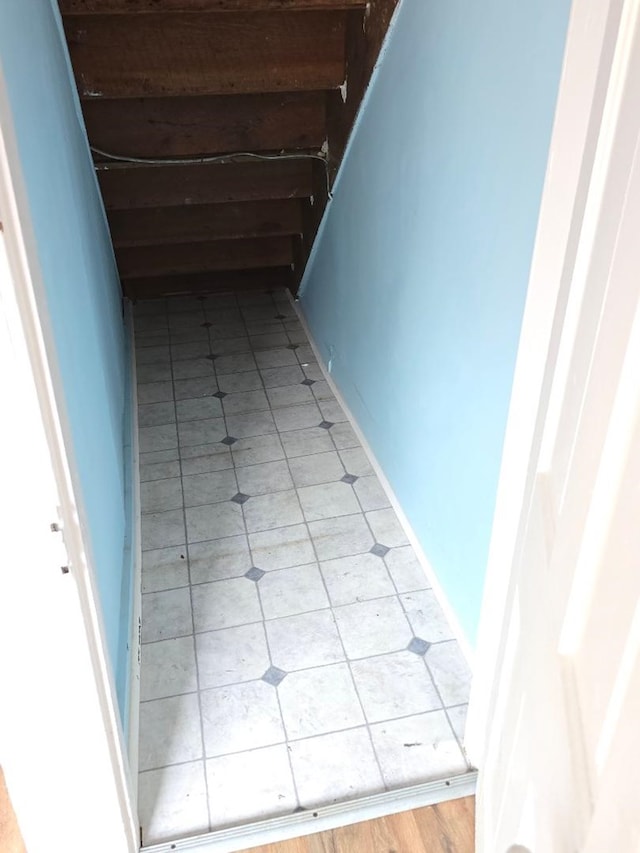 30423 Bobtown Rd, Pungoteague, VA 23421 - corridor with light tile patterned flooring