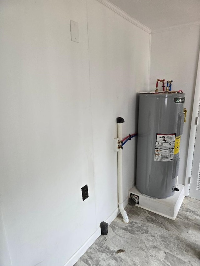 30423 Bobtown Rd, Pungoteague, VA 23421 - utilities featuring water heater