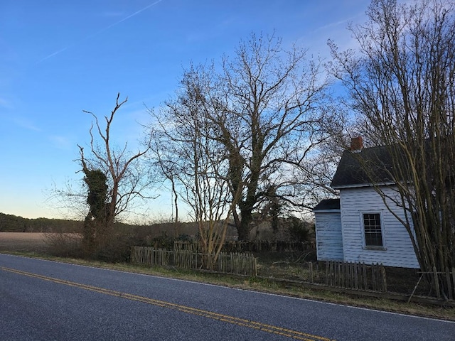 view of road