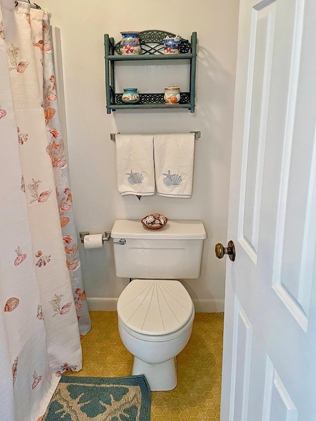 bathroom with toilet