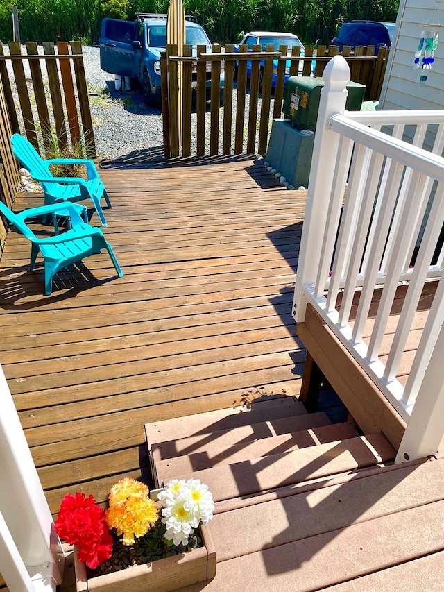 view of deck