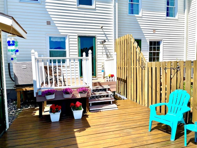 view of deck