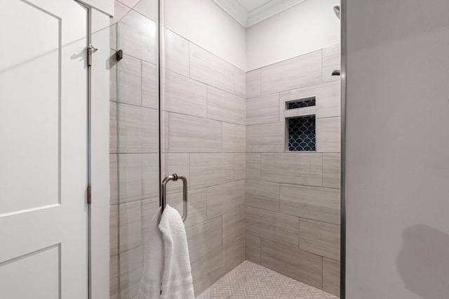 199 Old Course Loop, Cape Charles, VA 23310 - full bath featuring crown molding and a stall shower