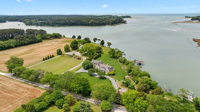 5457 Bayford Rd, Eastville, VA 23354 - aerial view of a large body of water