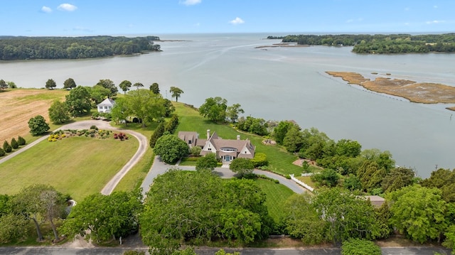 5457 Bayford Rd, Eastville, VA 23354 - aerial view of a nearby body of water