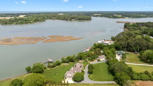 5457 Bayford Rd, Eastville, VA 23354 - bird's eye view of a large body of water