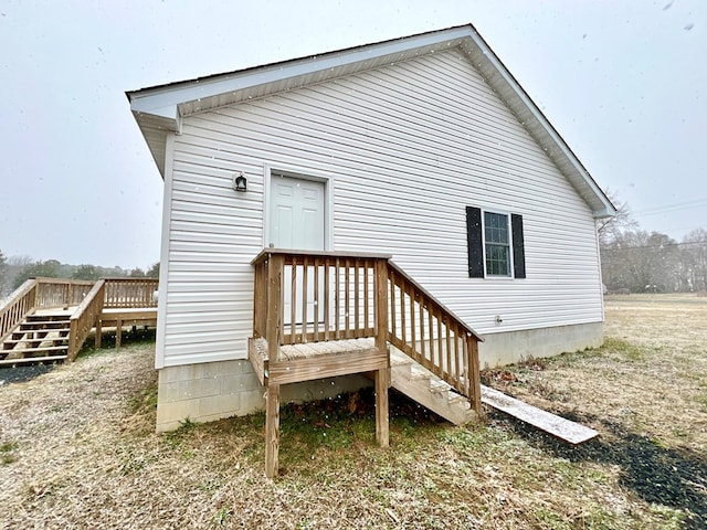 view of back of house