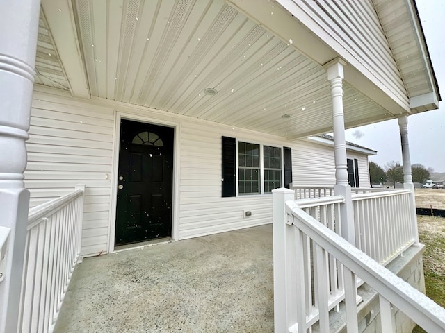 view of entrance to property