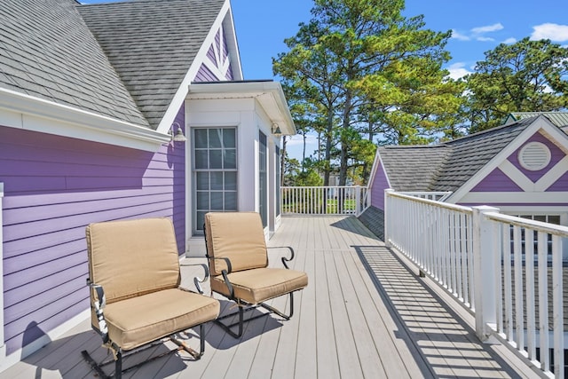 5095 Blake Point Rd, Chincoteague, VA 23336 - view of deck