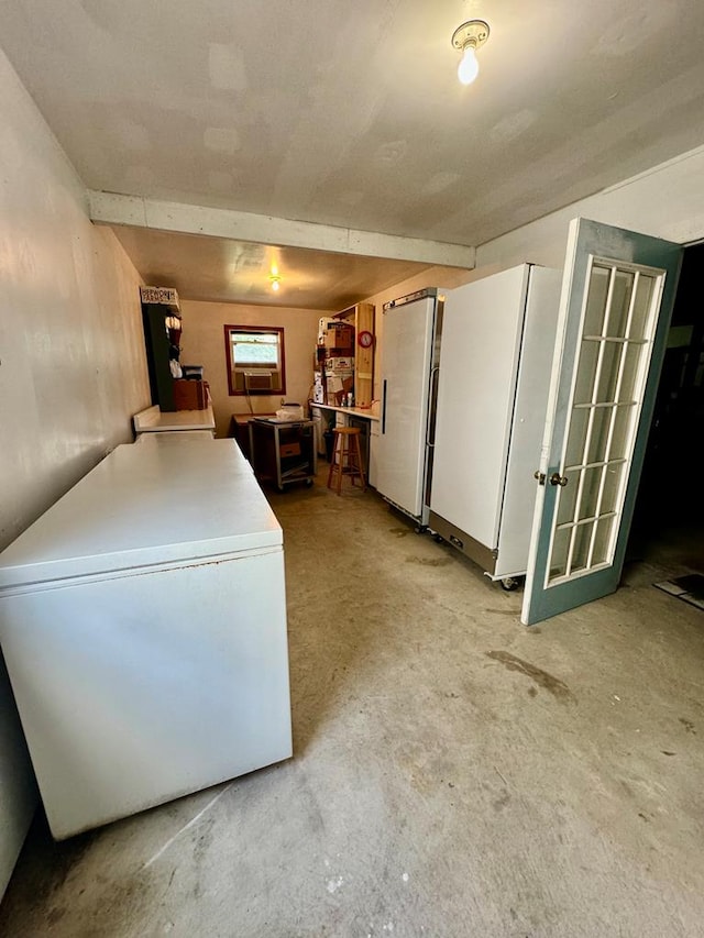 view of laundry area