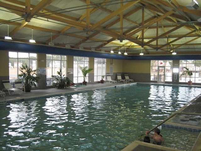 view of pool