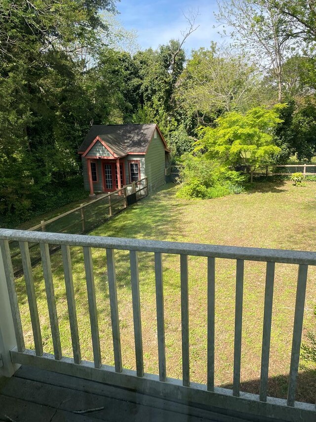 12 Justis St, Onancock, VA 23417 - view of yard