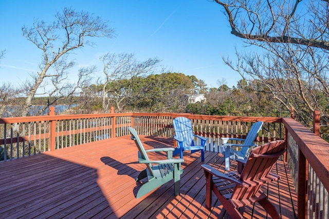 view of deck