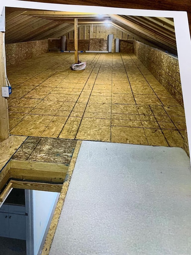 2265 Yardarm Dr, Greenbackville, VA 23356 - view of unfinished attic