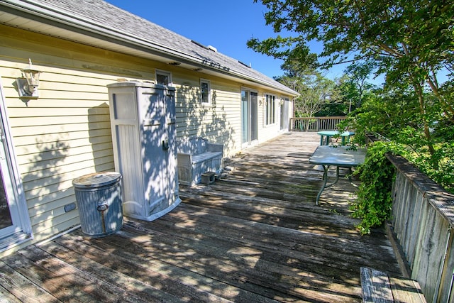 24324 Adams Hill Dr, Accomac, VA 23301 - view of deck