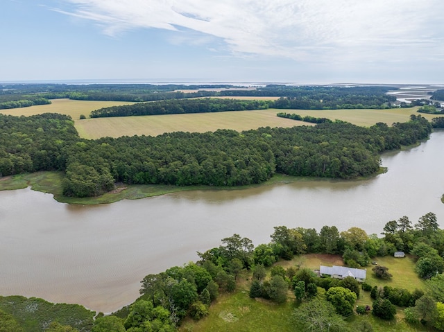 24324 Adams Hill Dr, Accomac, VA 23301 - bird's eye view of a large body of water