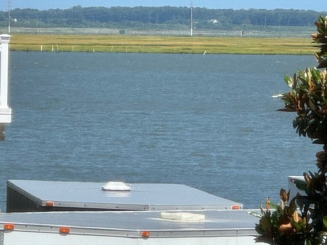 view of water feature