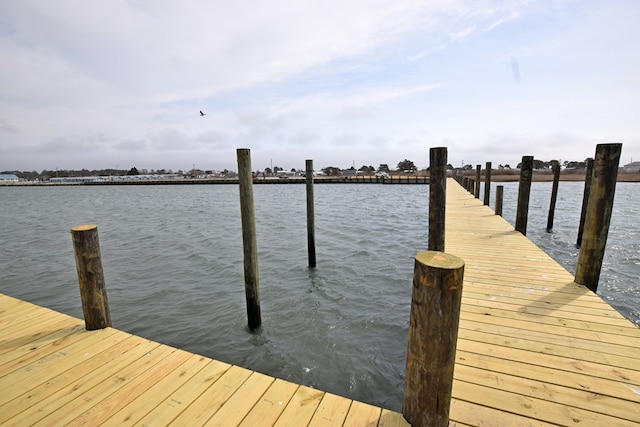 23831 Main St, Chincoteague, VA 23336 - dock area with a water view