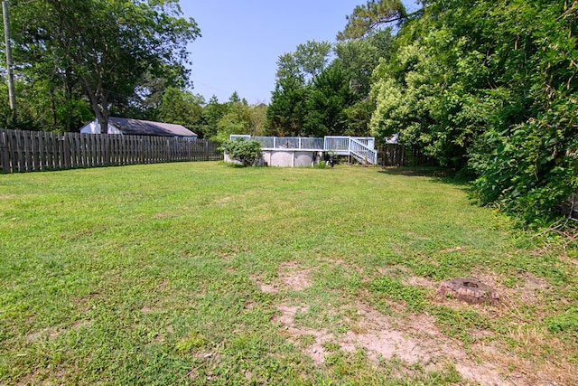 19499 Main St, Melfa, VA 23410 - view of fenced backyard