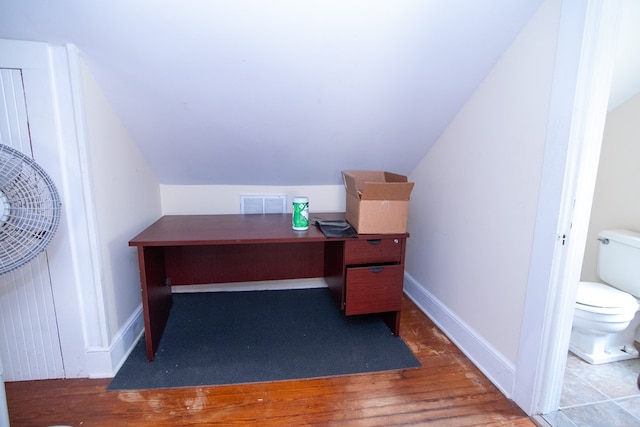 19499 Main St, Melfa, VA 23410 - office space featuring vaulted ceiling and wood finished floors